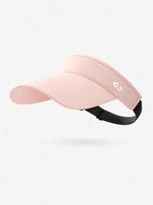 GOLOVEJOY 1 pezzo Cappellino casual da sole traspirante e colorato, cappellino da esterno sport con visiera rosa, cappello con protezione UV