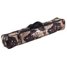 SOUGAYILANG Folding Fishing Rod Case Organizer Pole Storage Bag Rod Reel Tackle Carrier Fishing Rod Bag Fishing Case