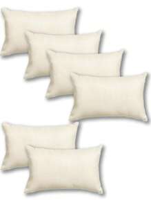 2 pièces/4 pièces/6 pièces Housses de coussin carrées vierges de type lin sans rembourrage, fermeture éclair cachée, housses de coussin décoratives DIY pour la chambre à coucher et le salon