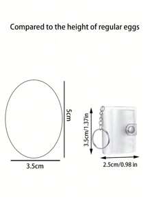 1PC/4PCS 1 Inch/2inch Mini Small Photo Album Valentine Photo Storage With Keychain Clear Pocket Photo Album Keychain For Picture Valentine Gift Wedding Birthday Anniversary Memory,Suitable For Photos, - Multicolor - View 6