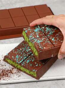 Extra Large Silicone Chocolate Bar Mold - , For Filling Chocolate Bars And Candy Making, Essential Kitchen Tool, Chocolate Mold - Chocolate Brown - View 3