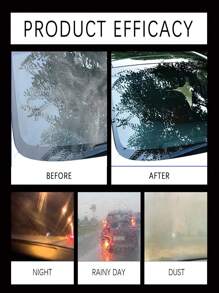 Automobile Windshield Cleaner Windshield Renovation Decontamination Cleaning Oil Film Cleaner (New And Old Models Shipped Randomly) - Red - View 11