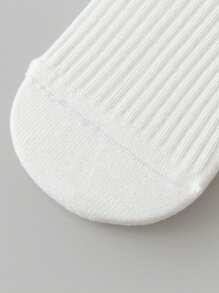 mini bala Calcetines de Algodón Transpirables para Niñas, Diseño sin Sudor de Verano, 3 Paquetes - Tono blanco - Ver 6