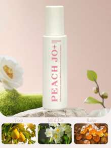 1pc PEACH JO+ Simple Wind Flower Fragrance, Yulong Tea Fragrance, Vanilla Sandalwood Fragrance, Anti-Static And Anti-Static Clothing Fragrance Spray, Air Freshener Valentine's Day Gift Valentine's Day Valentines Supplies Wedding Items