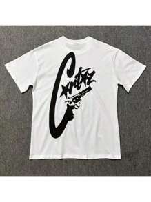 T-Shirt Cortez Arm Pistol C T-Shirt High Quality 100% Cotton Shirt - 白色 - 查看 1
