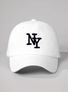 1 chiếc Mũ bóng chày thêu NY, Mũ thường ngày chống nắng có thể điều chỉnh ngoài trời, Thích hợp cho mùa xuân, mùa thu, du lịch, bãi biển, dành cho nam và nữ, Phong cách Y2K - mũ bóng chày - Xem 22