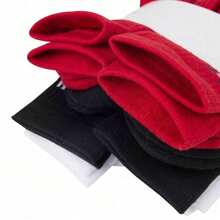 Jordan 6 Pairs U J ED POLY CREW JOR Unisex Socks, Discount Pack FZ2051-900 - Red - View 6