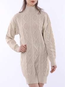 Cocco Rosso | 女士针织毛衣裙、舒适针织服、冬季时尚、休闲时尚、女士套头裙