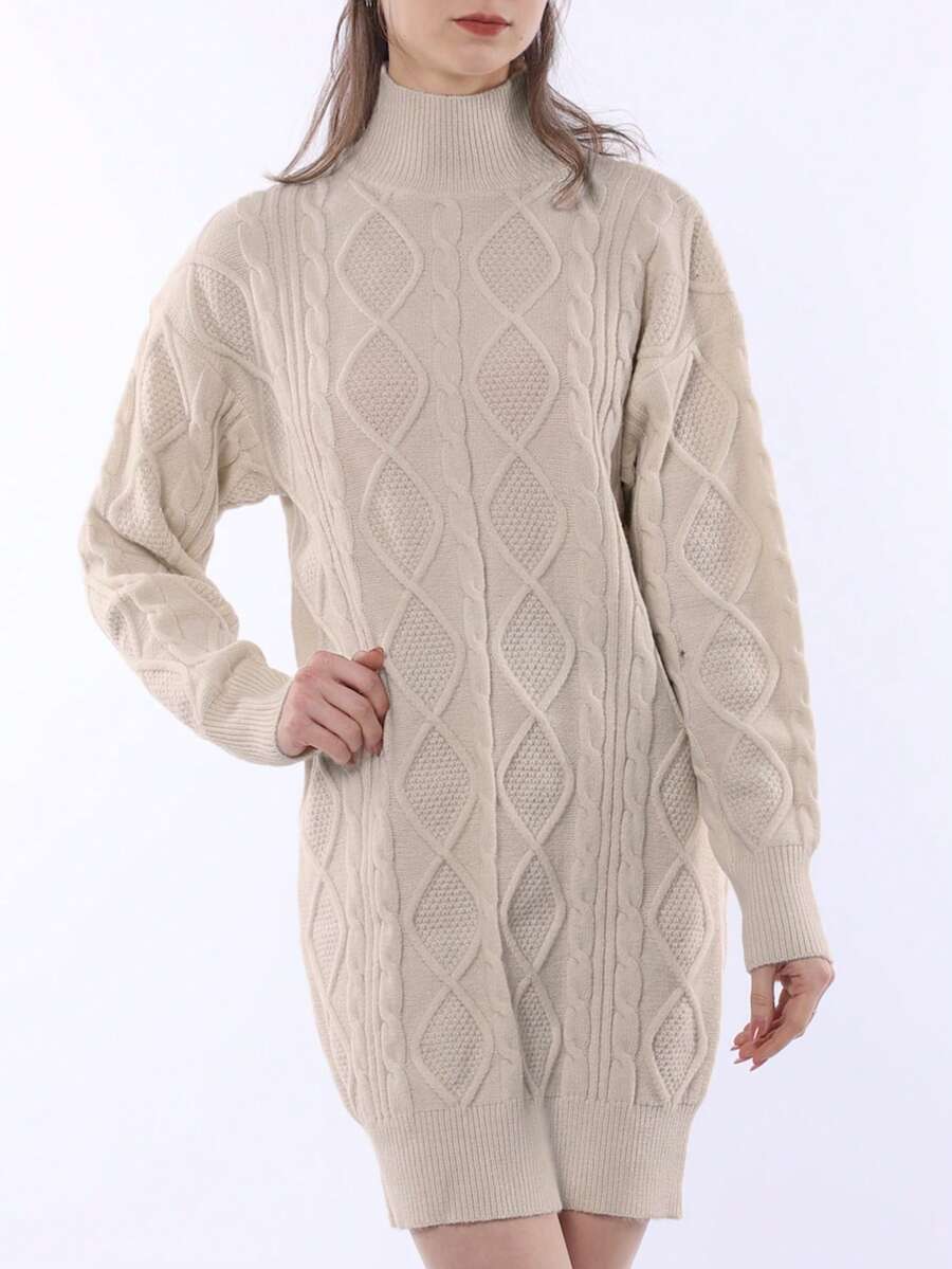 Cocco Rosso | 女士针织毛衣裙、舒适针织服、冬季时尚、休闲时尚、女士套头裙