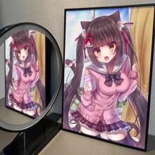 1pc Vanilla Anime Canvas Painting Cafe Bar Room Wall Decor Unframed