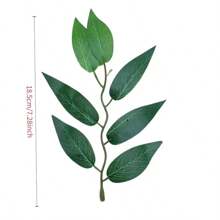 18/36 piezas de ramas artificiales de hojas de sauce, plantas verdes falsas de plástico para decoración del hogar, manualidades DIY, decoración de bodas y fiestas, decoración de mesa, festividades estacionales como Pascua, Día de la Madre, vuelta al colegio, decoración multiusos para todo tipo de habitaciones