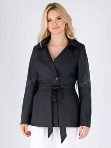 Giacca da donna , manica lunga, colletto alla coreana, con cerniera, bomber antiventured