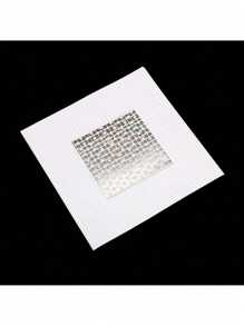 4/5 件装铝制石膏板修补套件，自粘式石膏板修补套件，易于粘贴的铝制金属修补片，用于快速修补石膏板孔 - 彩色 - 查看 11