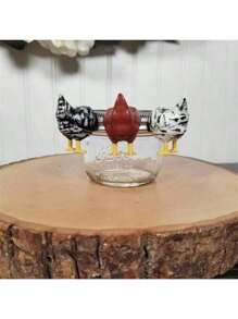 1/2/3PCS Cute Chicken Butt Refrigerator Magnet, Refrigerator Magnet Stickers, Interesting Decorative Creative Art Design, Strong Magnet, Suitable For Kitchen, Office, Whiteboard, Storage Cabinet, Refrigerator, Personalized Refrigerator Magnet, Kitchen Decoration, Home Decoration, School Dormitory, New Year's Day, Resurrection Day, Birthday, Valentine's Day Gift, Best Gift For Family And Friends (The Stripes On The Product Are Random)