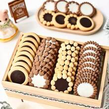 Nordic Style Lemon Flower Jam Cookie Cutter Mold Crisp Geometric Waffle Biscuit Stamp Embossers Homemade Sandwich Cookie Pastry Dessert Baking Decoration Tools - Army Green - View 9