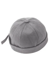 1 件纯色休闲涤纶绗缝情侣帽、渔夫帽、四季时尚百搭 - 堆堆帽 - 查看 4