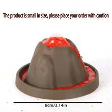 Children's Science Experiment Kit For Making Small Volcano And Iceberg Eruption DIY Educational Toy For Kindergarten And Primary School Students, Cultivating Hands-On And Problem-Solving Skills, Stimulating Scientific Thinking And Exciting Children's Interest In Natural Science And Technology.Worry-Free Chemistry And Volcano Toy Set For Educational Scientific Experimenting., Physics, Science Experiment Kit, Boys Toys Age 7 - Burnt Orange - View 8