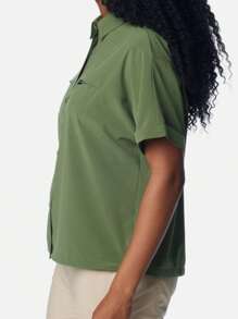 Columbia Boundless Trek SS Button Up - Green - View 5
