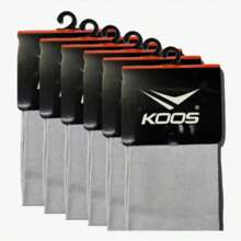 Don Calcetin Tin Alto Socks Medium Terry Sports Cotton Men Koos 6 Pairs - 深灰色 - 查看 4