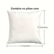 1 pièce Taie d'oreiller avec motif de chat gros tenant un téléphone. Housse de coussin en polyester pour la décoration de la chambre, du salon et du canapé. Accessoires complémentaires collection