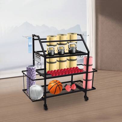 Estante para mancuernas de entrenamiento de fuerza