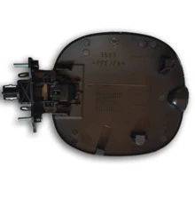 VENAKON Tapa Puerta Tanque Gasolina Nissan Platina - Negro - Ver 2