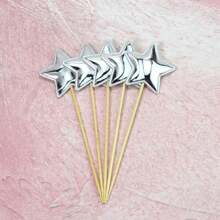 Shiny Reflective Cake Decorations, Multi-Color Options, Suitable For Birthday Party, Dinner, Halloween, Easter, Christmas, Versatile For Daily Use And Gift Giving