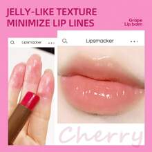 LIP SMACKER 4g 可口可乐联名樱桃味保湿润唇膏，可爱的瓶子设计可以用作装饰，持久保湿有色润唇膏，适合可口可乐爱好者的礼物（LIPSMACKER） - 淺粉色 - 查看 3