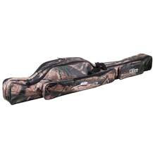 SOUGAYILANG Folding Fishing Rod Case Organizer Pole Storage Bag Rod Reel Tackle Carrier Fishing Rod Bag Fishing Case