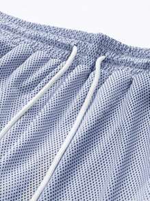 男士对比色插肩宽松休闲运动服，时尚运动服，舒适百搭的日常穿着