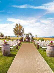 1pc 5m/8m Champagne Gold Sequin Glitter Carpet, Suitable For Wedding, Wedding Decoration, Holiday Birthday Party Ceremony Decoration, Event Stage Background Decoration, Store Opening Entrance Decoration, Resort Party Decoration, Room Decoration, Home Decor, Outdoor Party Decoration, Background Decoration, Wedding Party Supplies, Etc. Long Carpet Can Be Trimmed. - Champagne Gold - View 8