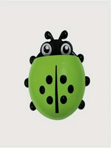 1 件可爱瓢虫牙刷架 - 无需钻孔，壁挂式吸盘收纳架，适用于浴室整理，圣诞节/万圣节礼物浴室装饰夏季 - 彩色 - 查看 14