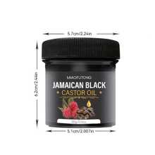 100g Jamaican Castor Oil Hair Care, Pure Natural Cold Pressed, Moisturizing And Nourishing The Scalp And Hair Roots, Making Hair Thicker, Stronger And Healthier, Suitable For All Hair Types, Suitable For Both Men And Women