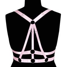 Women's Plus Size Body Harness Fashion Bra Belt Elastic Punk Carnival Halloween Dance Costume - Multicolor - View 16