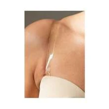 4 件隐形透明胸罩肩带替换件 - 可调节弹性胸罩肩带夹，透明 - 透明 - 查看 2