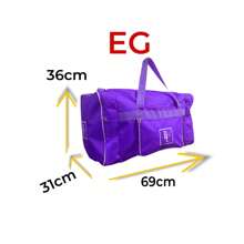Gym Bag Suitcase Travel Fitness Tour Extra Large EG - Xám - Xem 5