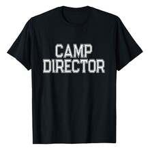 Camp Director T-Shirt T-Shirt Plus Size Women's T-Shirts, Cool Funny T-Shirts, Casual And Comfortable Outdoors T-Shirts,Sports Tee