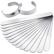 Stainless Steel Cuff Bracelet, For DIY Jewelry Making, Customized Bracelet, Bending, Carving, Jewelry Making Supplies, Creative Handicraft