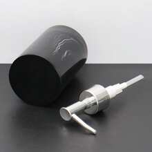 Zestaw butelek z pompką do balsamu z żywicy wysokiej jakości, zawiera dozownik mydła, żel pod prysznic, szampon, żel pod prysznic, pojemniki do napełniania z głowicami pompki do balsamu