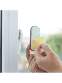 2 piezas de Manillas deslizantes de plástico autoadhesivas, tiradores auxiliares sin perforar para pegar en ventanas, gabinetes de cocina, armarios, cajones, puertas de madera y vidrio, accesorios de mejoras para el hogar - Multicolor - Ver 7