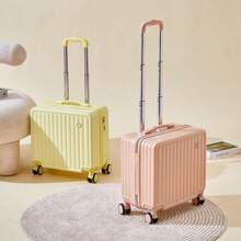 Vali màu Macaroon 18 inch mới, Hành lý du lịch cho các chuyến đi và du lịch - trắng - Xem 3