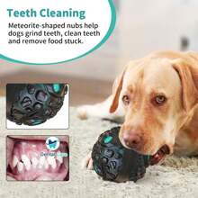 Dog Ball For Aggressive Chewers - Interactive Dog Toy Balls Fun Squeaky Sound To Keep Them Busy, For Small Medium Large Breeds, Rubber Pet Chew Toys, As Seen On TV