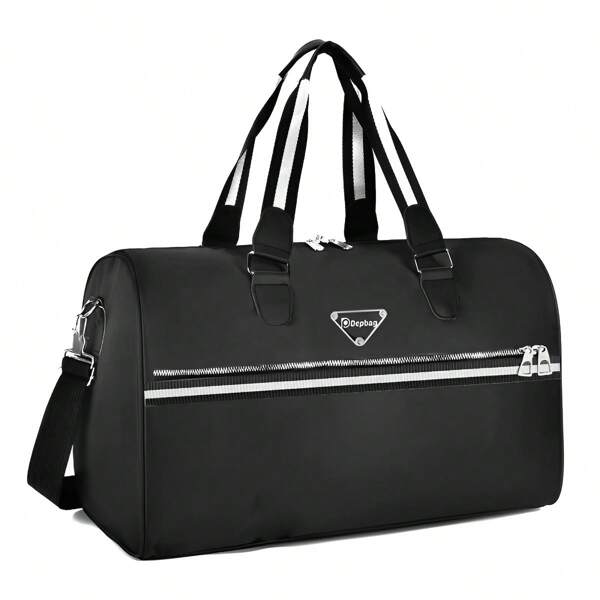 Bolsa Viagem Academia Esportiva Casual Avião Alça Transversal Mão Dia a Dia Compacta Bagagem Lateral Trabalho Passeio Férias Resistente Reforçada Mala Ombro Cabina Encaixa Rodinha Espaçosa Ajustável