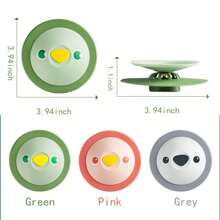 3PCS Kitchen Sink Drain Anti Odor Pressing Cover, Sink Floor Drain Cover, Bathroom Sink Drain Anti Clogging Cover