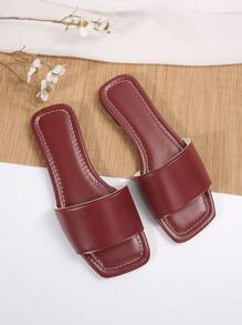 Sandalias planas de lujo y livianas para mujeres, primavera-verano-otoño 2025, zapatillas de mujer de gran tamaño con suela antideslizante y tacón bajo, zapatos versátiles y de moda para la playa y vacaciones, con diamantes de imitación y resistentes al agua