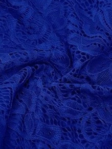 Vestido de encaje, Vestido de cóctel, Escote en V, Largo medio, Cinturón decorativo, Escote, Encaje, Vestido de noche, Temperamento, Moda elegante, Capas