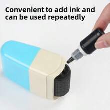 Sello de rodillo para privacidad, sello ocultar información de envío, bloqueador de información de dirección privada, sello antifiltraciones