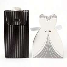 50 sztuk pudełek na słodycze w stylu western, pudełka na słodycze dla panny młodej i pana młodego, pamiątki ślubne, na Dzień Matki, prezenty dla druhen, prezenty z okazji ukończenia szkoły, prezenty urodzinowe, prezenty ślubne