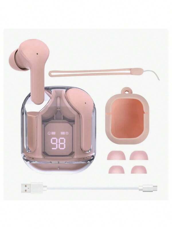 HK3 nuevos auriculares Bluetooth transparentes inalámbricos UltrapodsMax  calidad de sonido HIFI 5,3 aplicable