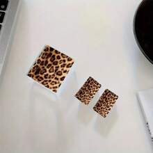 Set de 3 protectores de cable de datos con estampado de leopardo, previene roturas, compatible con estuche protector de cargador de compatible con iPhone